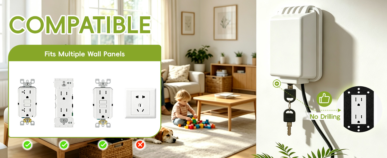 outlet box covers baby proofing