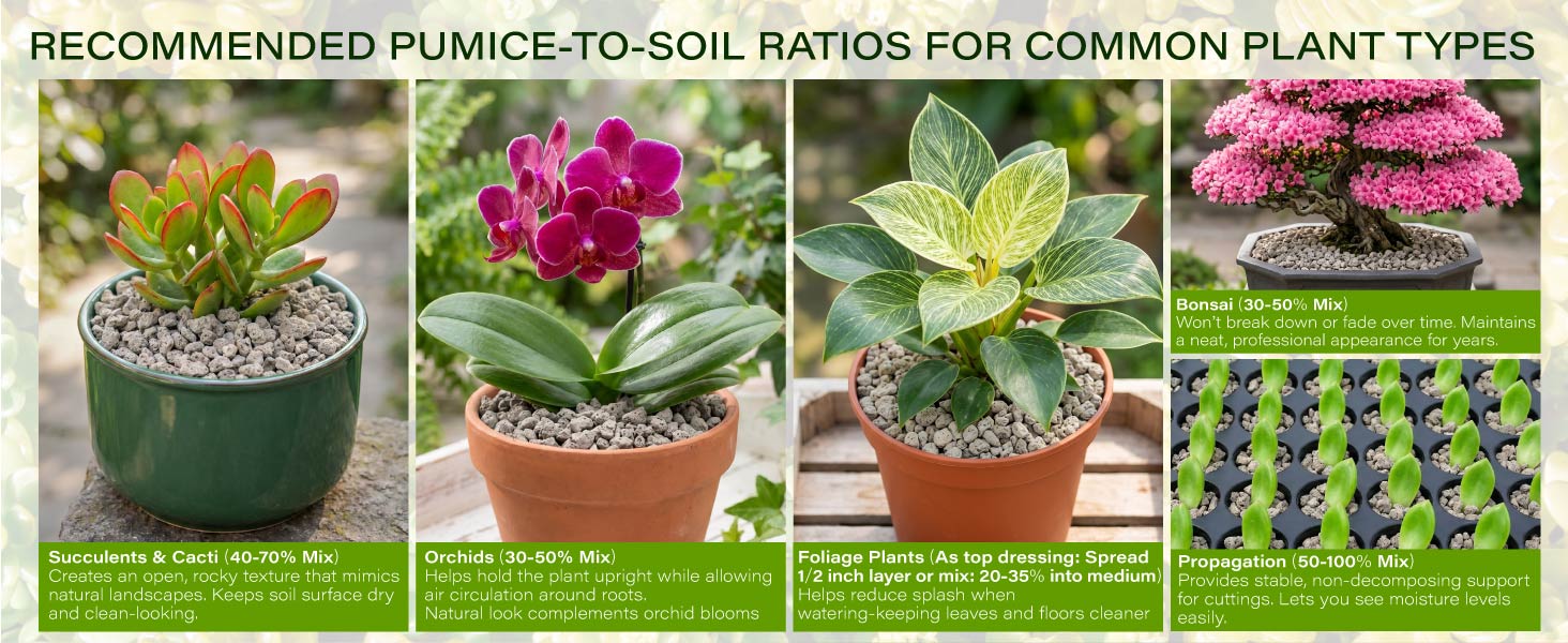pumice for plant