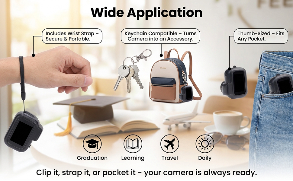 Mini Keychain Camera