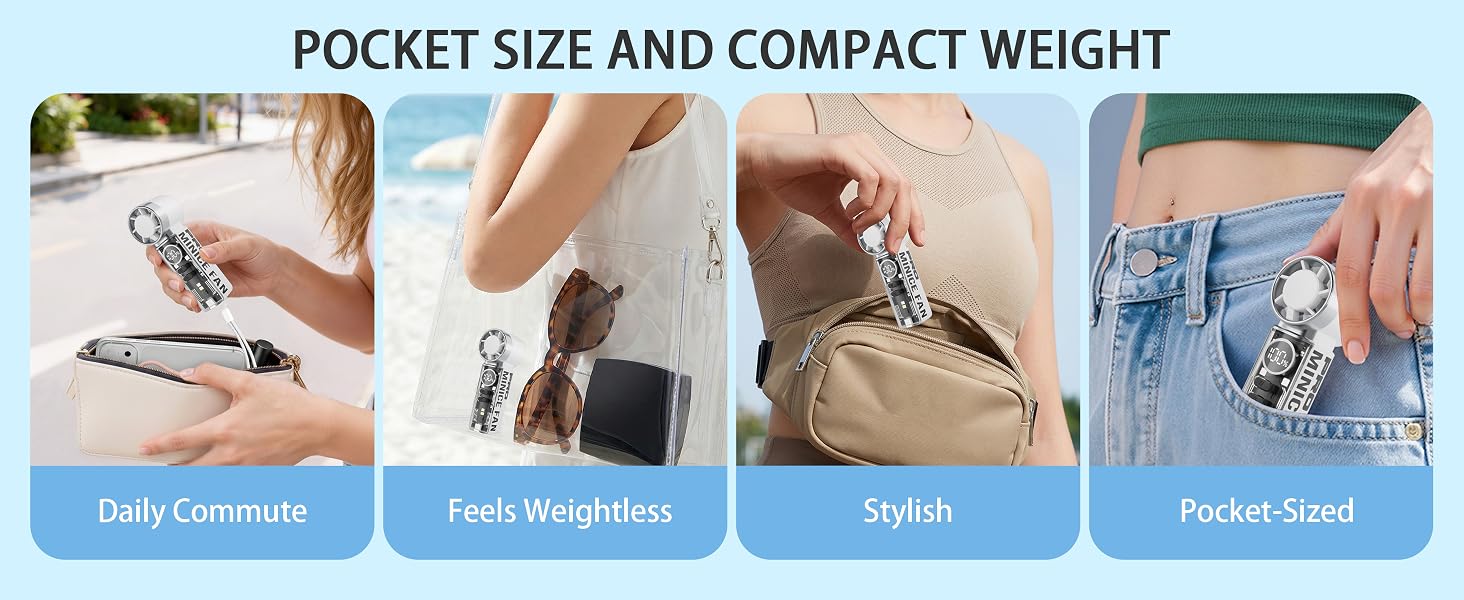 5 Speeds Personal Small Hand Gifts for Travel Essentials