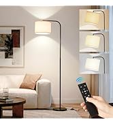 Beanliss Remote Floor Lamp for Living Room and Bedroom - Modern Standing Lamps Tall with Led Blub...