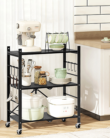 rolling shelf