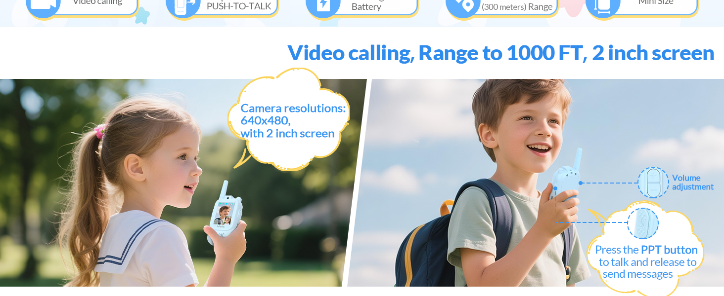 facetime walkie talkies