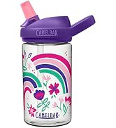 CamelBak Eddy+ Kids Water Bottle with Bite Valve Straw, Leak-Resistant Easy-Sip