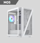 Vetroo M05 Micro ATX Computer PC Case with Door Open Tempered Glass Side Panel & Mesh Front Panel...
