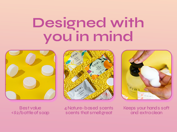 Foaming Soap Tablets