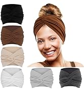YONUF Wide Headbands For Women Extra Large Headband Twisted Knot Head Bands For Women's Hair Band...
