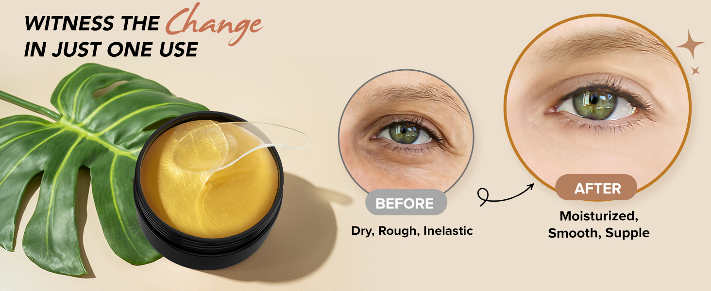 Witness the Change from Dry, Rough, Inelastic to Moisturized,Smooth, Supple