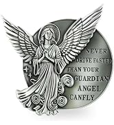 VKQTS 2026 New 3D Guardian Angel Visor Clips for Cars,Guardian Angel for Cars Decor,Guardians Ang...