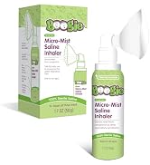 Boogie Micro-Mist Saline Inhaler, Baby Nose Congestion Relief, Nasal Spray for Kids, Pediatrician...