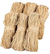 300g Natural Raffia Ribbon - Sukh Raffia Straw for Florist Bouquets Decoration Crafts Ribbon for ...