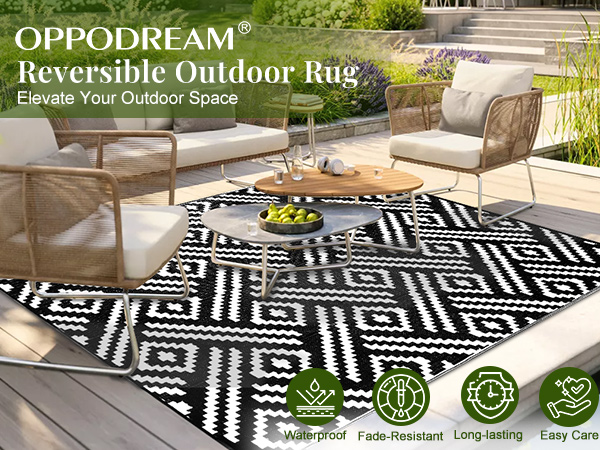 OPPODREAM Outdoor Area Rug