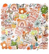 NICEVINLY Vintage Iron On Patches for Clothing: 72PCS Boho Applique | 2 Set of 36 Retro Designs f...