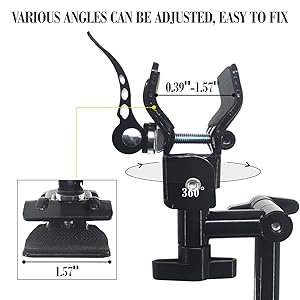 chair umbrella with clamp adjustable