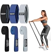 Hurdilen Resistance Bands for Working Out Set, 3 Pcs Pull Up Bands and 3 Pcs Assistance Bands wit...