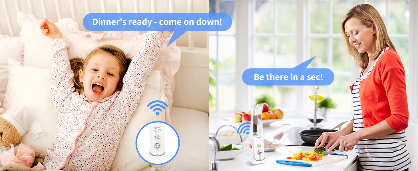 wireless intercom system for home use