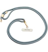 Universal 7mm Phone Lanyard for iPhone 17 Pro Max & Most Smartphones, Thick Rope Adjustable Anti-...
