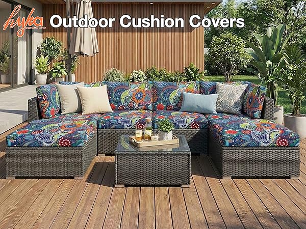 outdoor cushion cover
