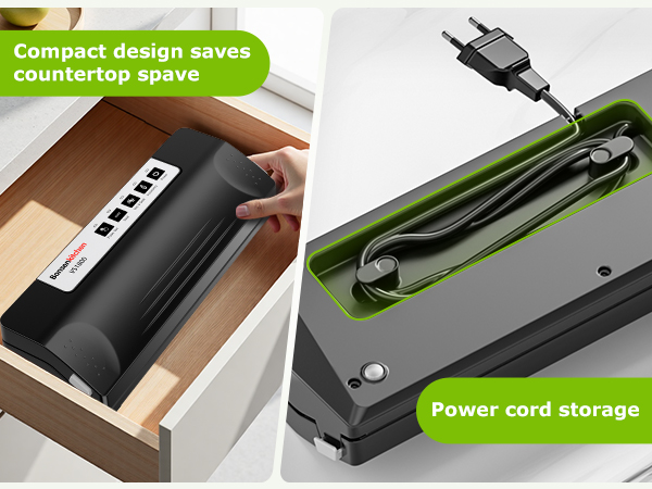 Bonsenkitchen Vacuum Sealer Machine