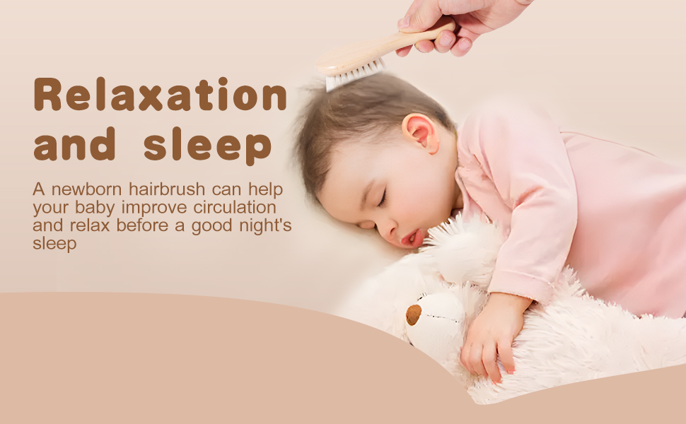 newborn hair brush