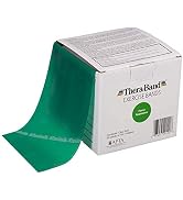 THERABAND Resistance Bands, 50 Yard Roll Professional Latex Elastic Band For Upper & Lower Body &...