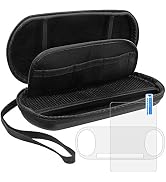 ProProtective Case for Sony Playstation Vita 2000 with Screen Protectors, AFUNTA Tempered Glass f...