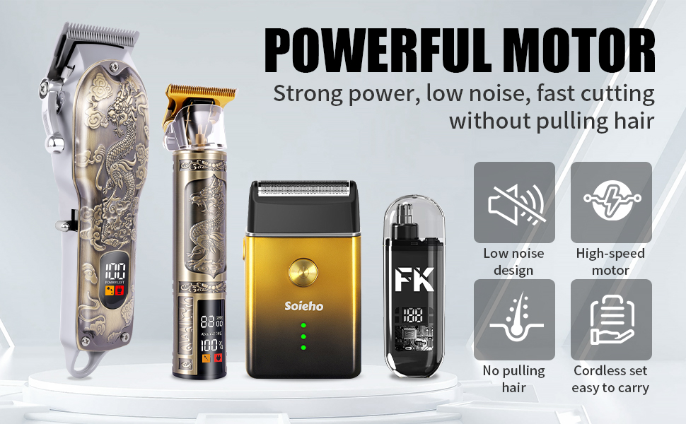 Hair Clipper for Men Set