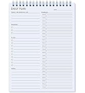 24 Hour Daily Planner - Daily To Do List for Work & Personal Life, Productivity Planner, Everyday...