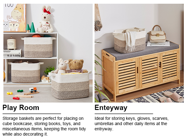 OIAHOMY Storage Basket