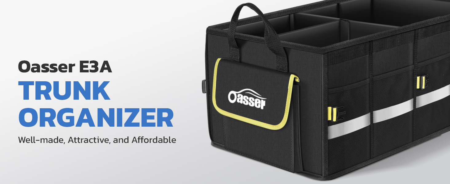 55L trunk organizer use to daily commute organizer