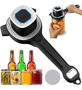 Electric Jar Opener for Seniors with Auto-Adjusting Gripper, Rechargeable Jar & Bottle Openers fo...