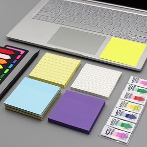 lined and grid sticky note last pic