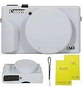 SZHSYJY Case for Canon Powershot G7 X Mark III Digital Camera,Soft Silicone Case for Canon Powers...