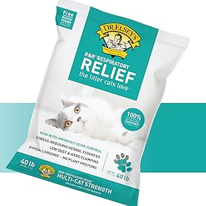 Dr. Elsey's R&R Stress-Reducing Clumping Clay Cat Litter 40 lb. Bag