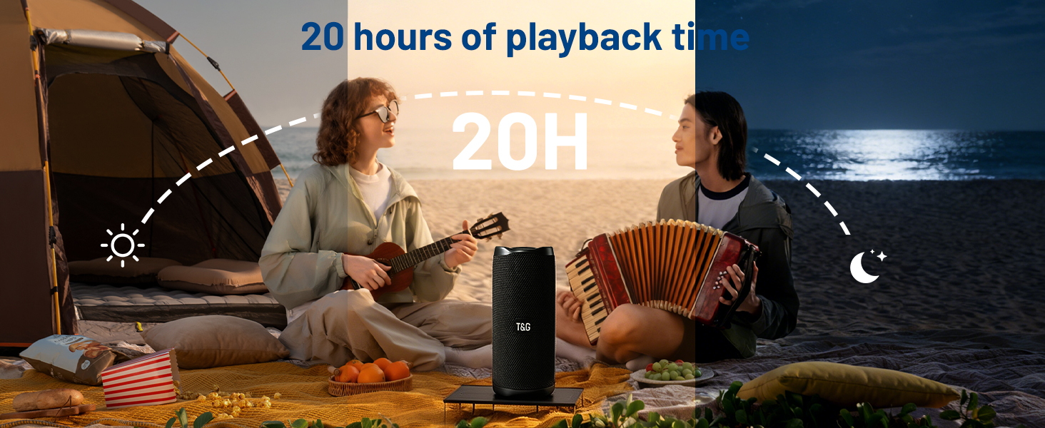 Long-lasting Bluetooth speaker