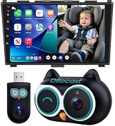 OTTOCAST Baby Car Camera 2026 with Wireless CarPlay Adapter | No Extra Screen Needed, 1080P HD Sp...