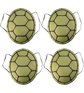 Toyvian Turtle Costume Kids Halloween Dress Up Prop 4Pcs Halloween Party Turtle Shell Prop Childr...