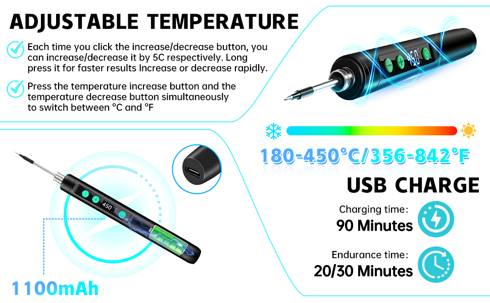 usb soldering iron