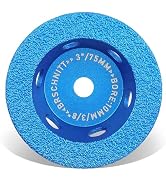BRSCHNITT 3 inch Diamond Grinding Wheel - Diamond Profile Wheel Grinding for Granite,Porcelain,Ce...