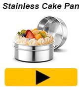 stainless steel cake pan