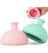 Elfzone Chest Percussion Cup Baby - 2PCS - Baby Back Massage Cup,Silicone Burp Clapper for Newbor...