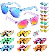 GKTZ Kids Sunglasses Party Favors - Boys Girls Age 3-8 Birthday Goodie Bags Stuffers, Neon Sungla...