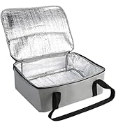 Bodaon Insulated Casserole Carrier Bag, Fits 9x13 and 11x15 Inch Baking Dish with Lid, Casserole ...