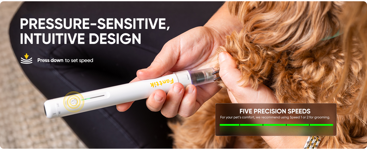 Fanttik F2 Master Pet Dog Nail Grinder Quiet
