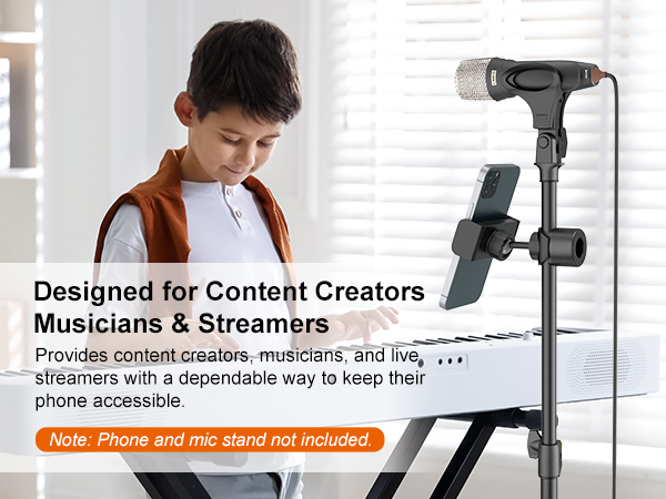 LINCO PC002 Mic Stand Phone Holder