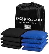 Play Platoon Cornhole Bags Weather Resistant- Set of 8 Regulation Bean Bags for Tossing- Official...