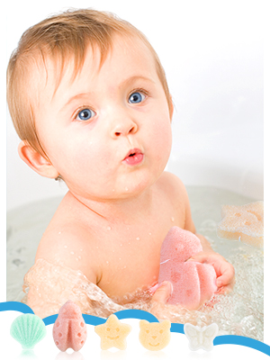 baby sponge for bathing