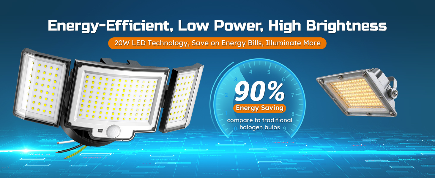flood light floodlights motion sensor outdoor dusk to dawn security lights