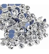 Beadsland Hotfix Rhinestones, 2880pcs Flatback Crystal Rhinestones for Crafts Clothes DIY Decorat...