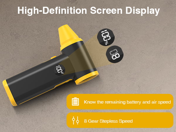 electric compressed air duster powerful air duster cordless air duster